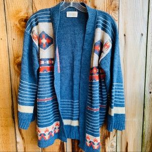 🛍Pandora pseudo ethnic prints cardigan🛍